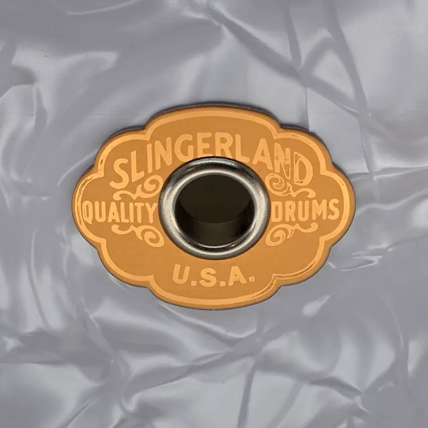 Used Slingerland Radio King Artist Snare Drum 14x6.5 White Marine Pearl - Very Good - Drum Center Of Portsmouth