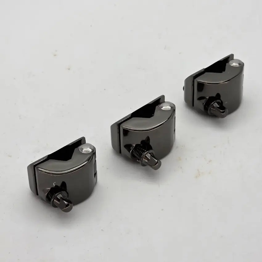 Used DW 1/2" Memory Lock for New 2012 Style TB12, Black Nickel (Set of 3) - Good - Good - Drum Center Of Portsmouth