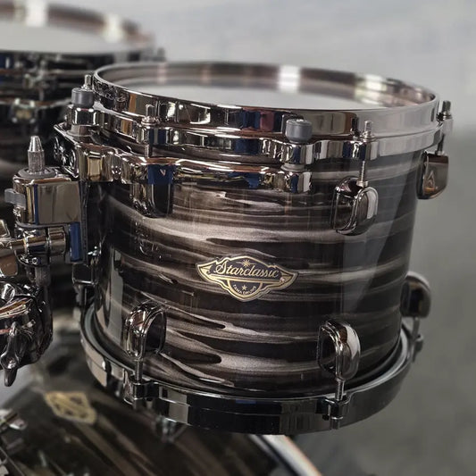 Used Tama Starclassic Walnut/Birch 4pc Drum Set Lacquered Charcoal Oyster - DCP Exclusive! - Very Good - Drum Center Of Portsmouth