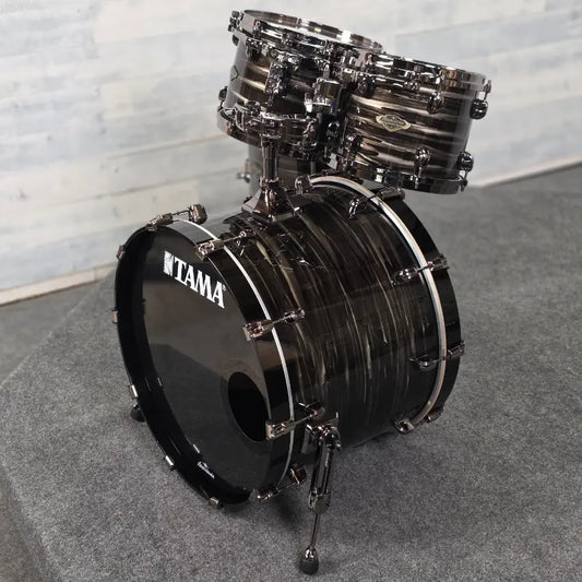 Used Tama Starclassic Walnut/Birch 4pc Drum Set Lacquered Charcoal Oyster - DCP Exclusive! - Very Good - Drum Center Of Portsmouth