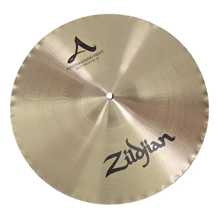 Used Zildjian A Mastersound Hi Hat Cymbals 14" - Excellent - Drum Center Of Portsmouth
