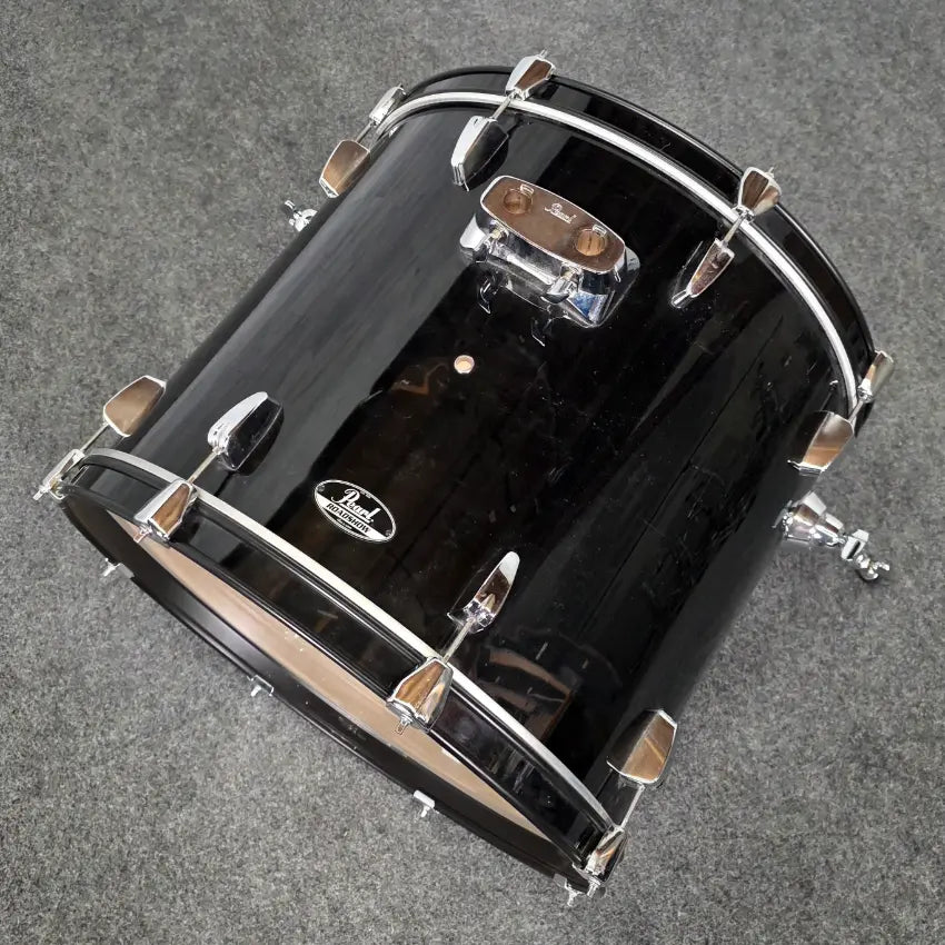 Used Pearl Roadhsow 5pc Drum Set Black - Good - Drum Center Of Portsmouth