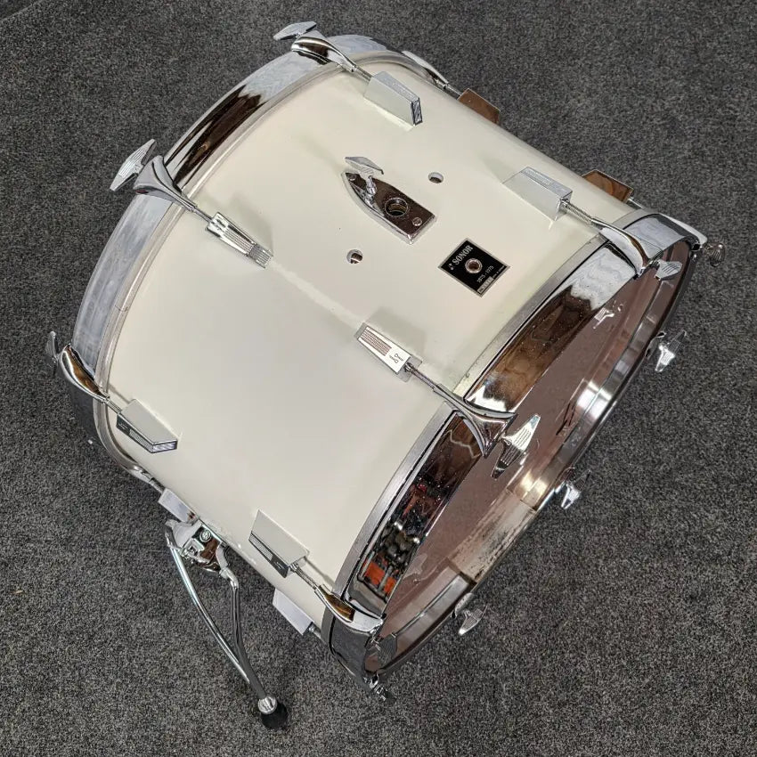 Used Sonor Phonic Centennial 4pc Drum Set White Wrap - Good - Drum Center Of Portsmouth