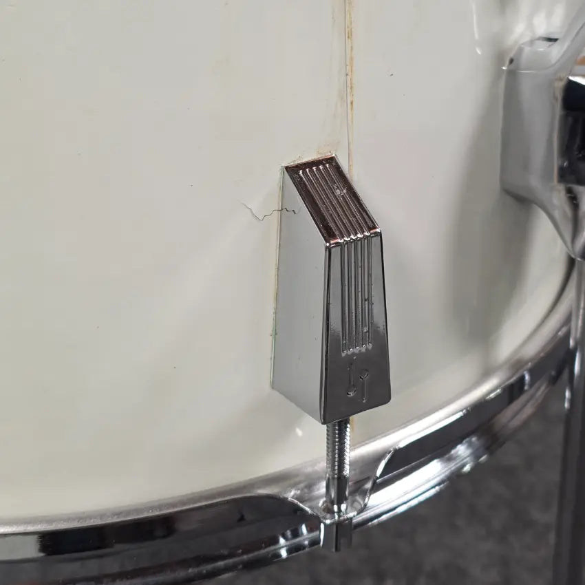 Used Sonor Phonic Centennial 4pc Drum Set White Wrap - Good - Drum Center Of Portsmouth