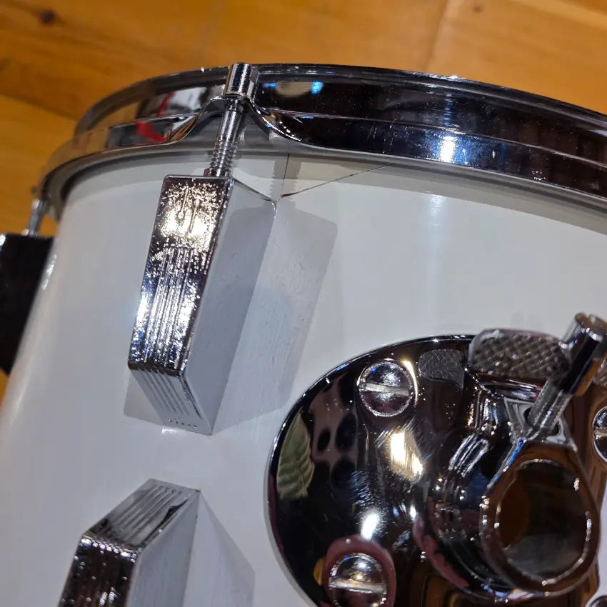 Used Sonor Phonic Centennial 4pc Drum Set White Wrap - Good - Drum Center Of Portsmouth