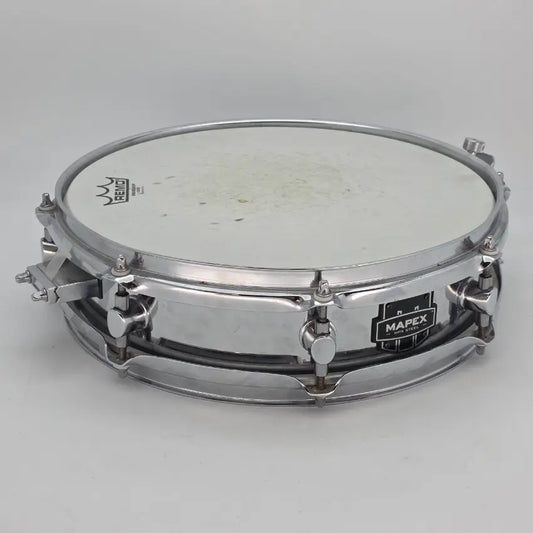 Used Mapex Piccolo Steel Snare Drum 13x3.5 - Fair - Drum Center Of Portsmouth