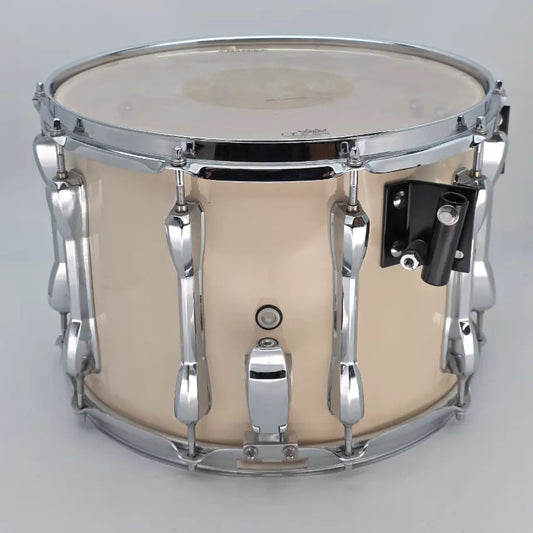 Used Mapex Qualifier Marching Snare Drum Snow White - Good - Drum Center Of Portsmouth