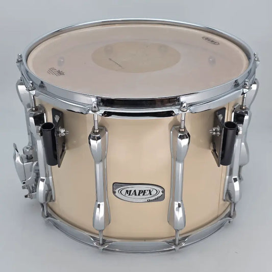 Used Mapex Qualifier Marching Snare Drum Snow White - Good - Drum Center Of Portsmouth