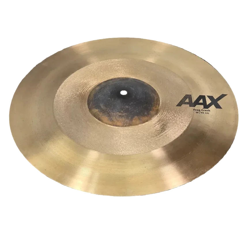 Used Sabian AAX Freq Crash Cymbal 18" - Very Good - Drum Center Of Portsmouth