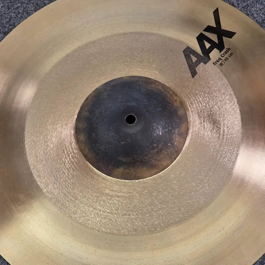 Used Sabian AAX Freq Crash Cymbal 18" - Very Good - Drum Center Of Portsmouth