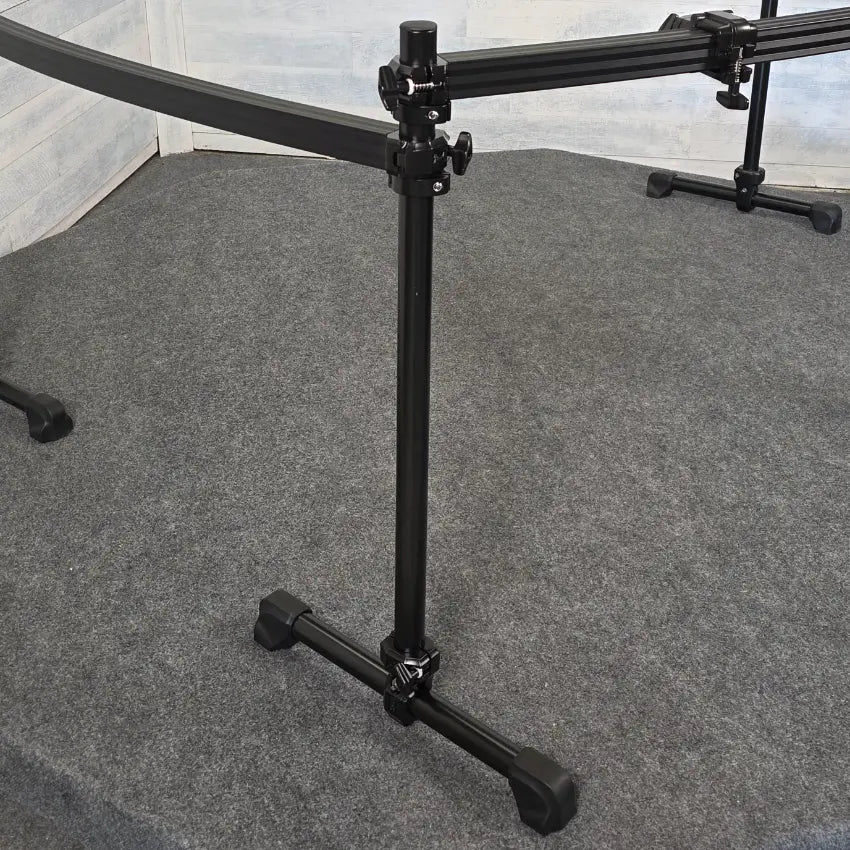 Used Pearl DR513 Three-Sided Curved Drum Rack Black - Very Good