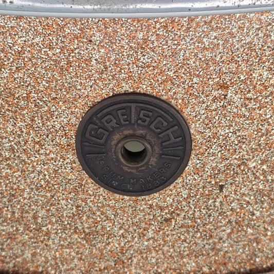 Used Vintage Gretsch Snare Drum 14x5.5 Champagne Sparkle - Fair - Drum Center Of Portsmouth