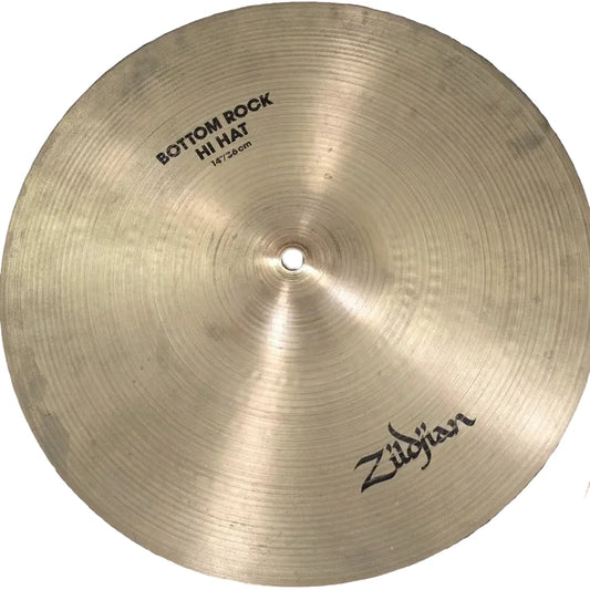 Used Zildjian A Rock Hi Hat Cymbals 14" - Fair - Drum Center Of Portsmouth