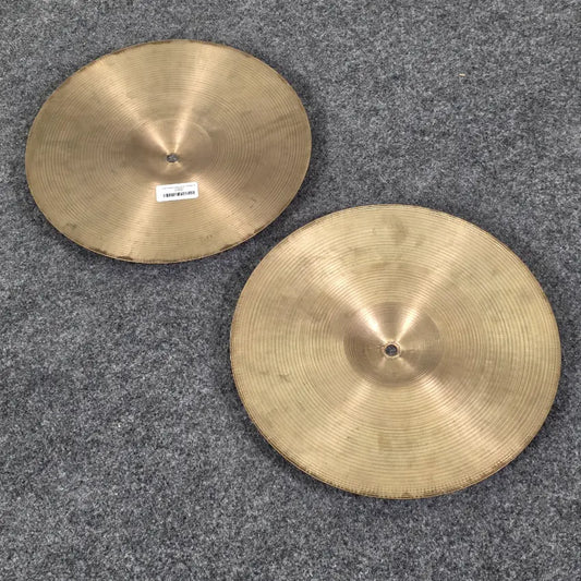 Used Zildjian A Rock Hi Hat Cymbals 14" - Fair - Drum Center Of Portsmouth