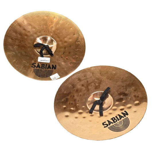 Used Sabian B8 Pro Marching Band Cymbals 14" - Good - Drum Center Of Portsmouth