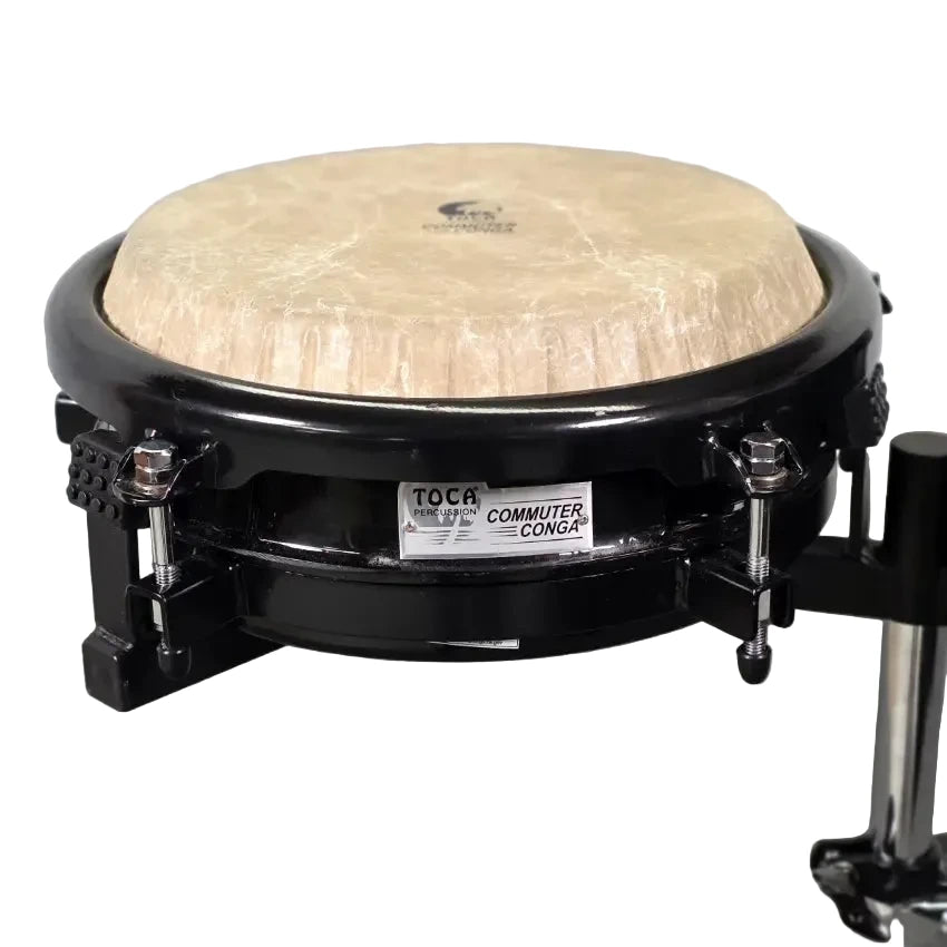 Used Toca Commuter Congas 10" & 11" w/Double Stand - Very Good - Drum Center Of Portsmouth