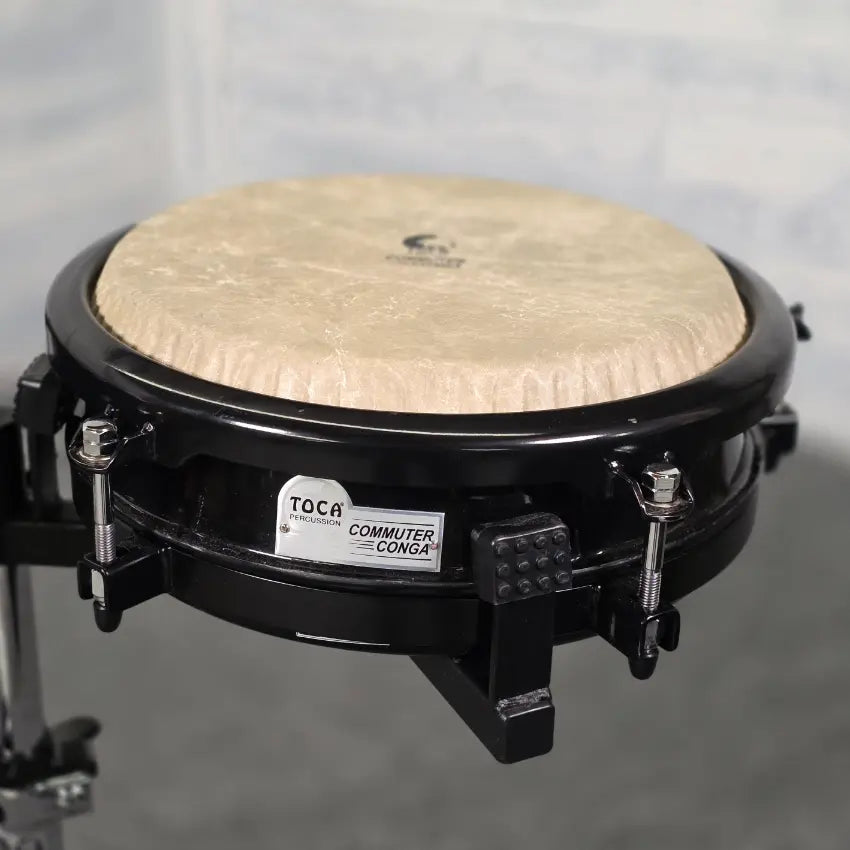 Used Toca Commuter Congas 10" & 11" w/Double Stand - Very Good - Drum Center Of Portsmouth