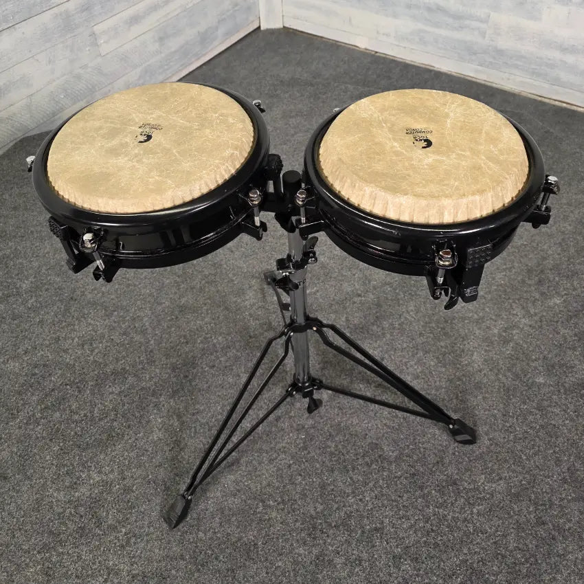 Used Toca Commuter Congas 10" & 11" w/Double Stand - Very Good - Drum Center Of Portsmouth