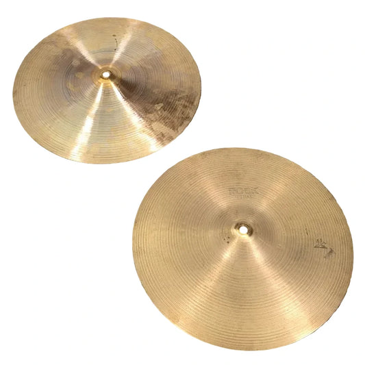 Used Vintage Zildjian A Rock Hi Hat Cymbals 14 - Very Good - Drum Center Of Portsmouth