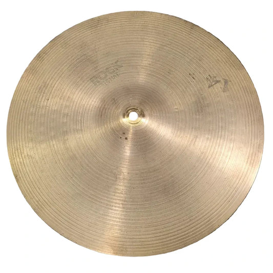 Used Vintage Zildjian A Rock Hi Hat Cymbals 14 - Very Good - Drum Center Of Portsmouth
