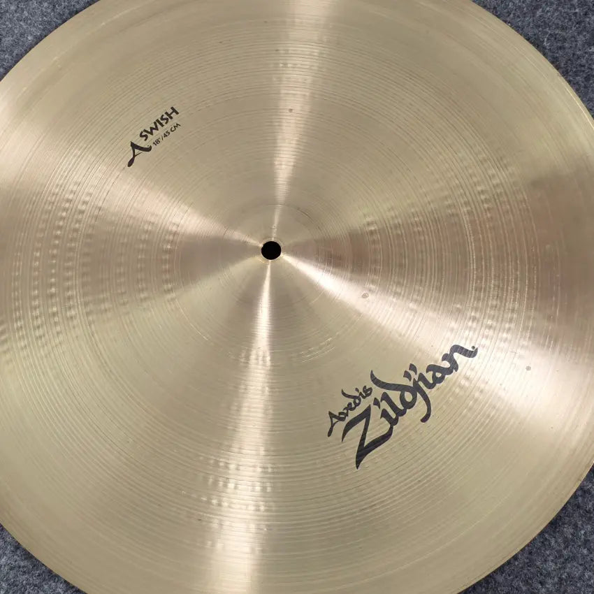 Used Zildjian A Swish Cymbal 18" - Good - Drum Center Of Portsmouth