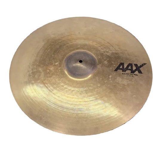 Used Sabian AAX Raw Bell Dry Ride Cymbal 21" - Good - Drum Center Of Portsmouth