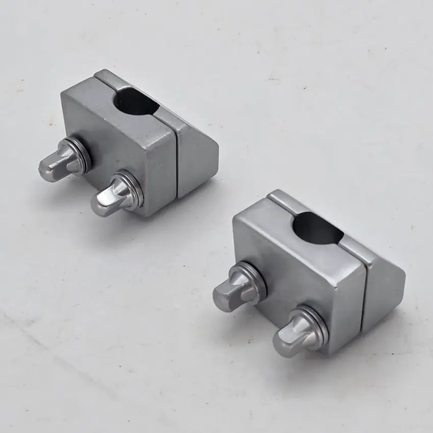 Used DW DWSMTM12SC Satin Chrome Memory Locks for TB12, Pair - Good - Drum Center Of Portsmouth