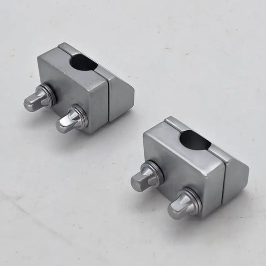 Used DW DWSMTM12SC Satin Chrome Memory Locks for TB12, Pair - Good - Drum Center Of Portsmouth