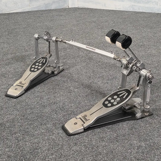 Used Pearl Double Bass Drum Pedal - Good - Drum Center Of Portsmouth
