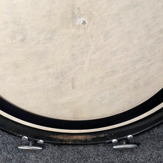 Used Vintage Gretsch Round Badge 4pc Drum Set Blue Sparkle - Good - Drum Center Of Portsmouth