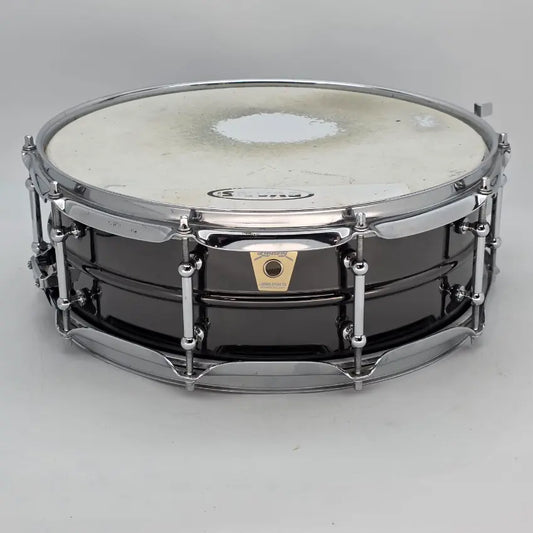 Used Vintage Ludwig Black Beauty Snare Drum 14x5 -- Early Monroe Era - Very Good - Drum Center Of Portsmouth