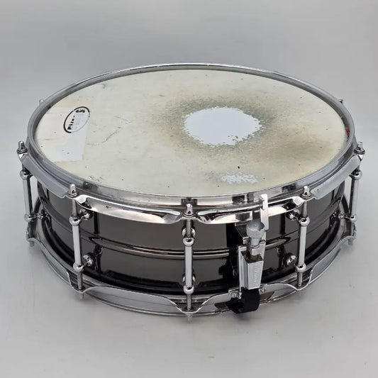 Used Vintage Ludwig Black Beauty Snare Drum 14x5 -- Early Monroe Era - Very Good - Drum Center Of Portsmouth