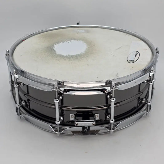 Used Vintage Ludwig Black Beauty Snare Drum 14x5 -- Early Monroe Era - Very Good - Drum Center Of Portsmouth