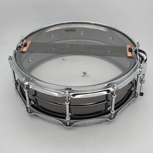 Used Vintage Ludwig Black Beauty Snare Drum 14x5 -- Early Monroe Era - Very Good - Drum Center Of Portsmouth