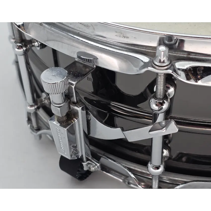 Used Vintage Ludwig Black Beauty Snare Drum 14x5 -- Early Monroe Era - Very Good - Drum Center Of Portsmouth