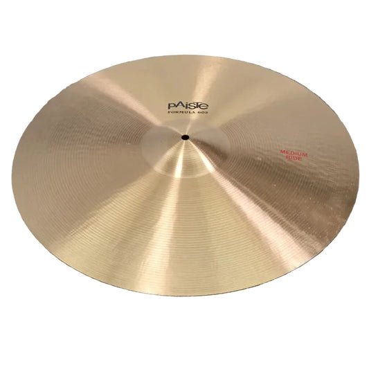 Used Paiste Formula 602 Medium Ride Cymbal 22 - Very Good - Drum Center Of Portsmouth