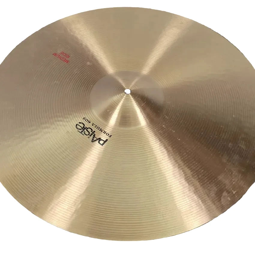 Used Paiste Formula 602 Medium Ride Cymbal 22 - Very Good - Drum Center Of Portsmouth