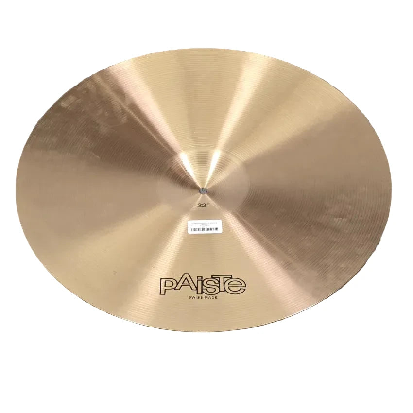Used Paiste Formula 602 Medium Ride Cymbal 22 - Very Good - Drum Center Of Portsmouth
