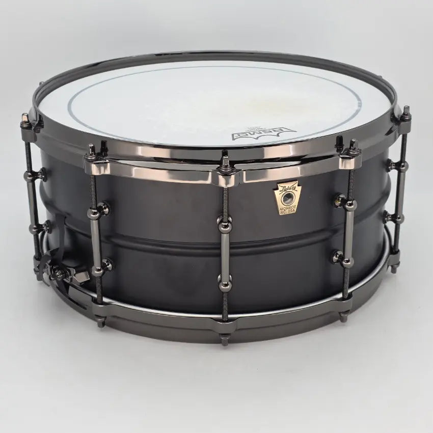 Used Ludwig "Blackest Beauty" Brass Snare Drum 14x6.5 - Very Good - Drum Center Of Portsmouth