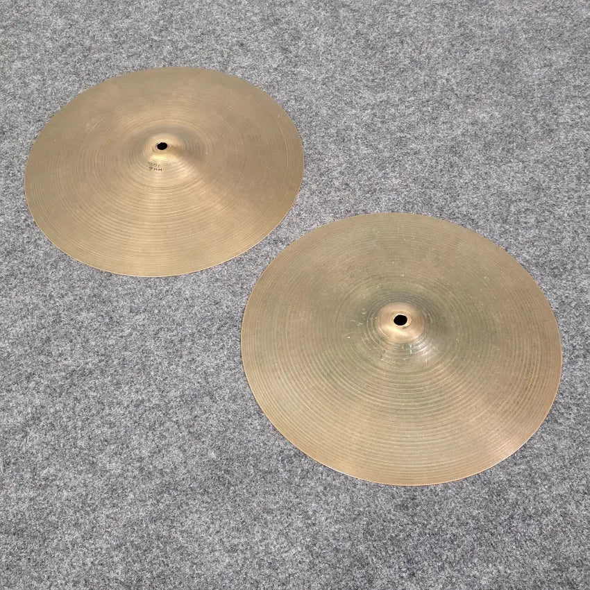 Used Vintage Zildjian A Hi Hat Cymbals 14" 901/903 grams - Very Good - Drum Center Of Portsmouth