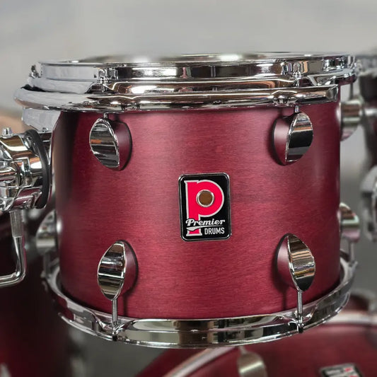 Used Premier Elite 4pc Drum Set Rosewood Satin - Very Good - Drum Center Of Portsmouth