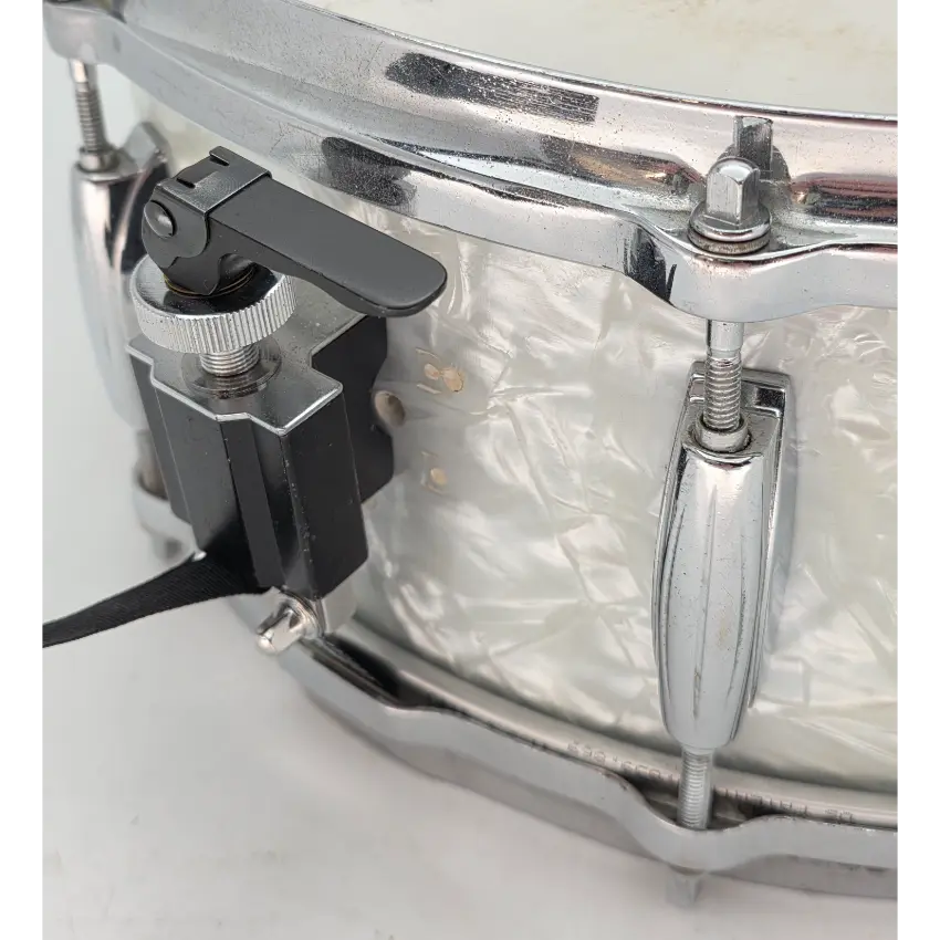 Used Vintage Gretsch Snare Drum White Marine Pearl - Fair - Drum Center Of Portsmouth