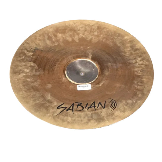 Used Sabian AAX Raw Bell Dry Ride Brilliant 21 - Excellent - Drum Center Of Portsmouth