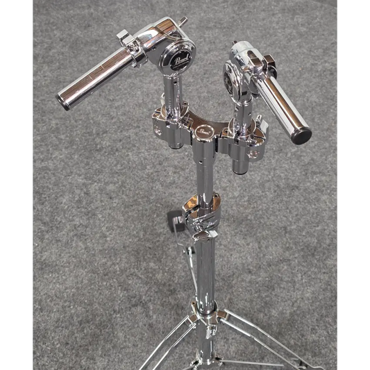 Used Pearl Gyro Lock Double Tom Stand - Very Good - Drum Center Of Portsmouth