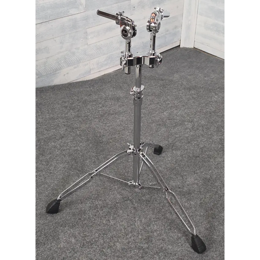 Used Pearl Gyro Lock Double Tom Stand - Very Good - Drum Center Of Portsmouth