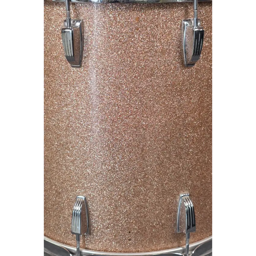 Used Vintage Ludwig 3pc Drum Set Champagne Sparkle - Good - Drum Center Of Portsmouth