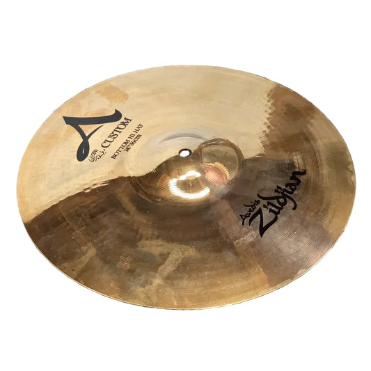 Used Zildjian A Custom Hi Hat Cymbals 14 - Very Good - Drum Center Of Portsmouth