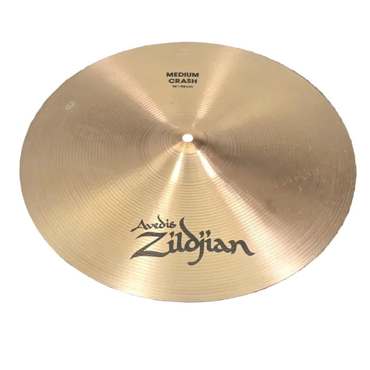 Used Zildjian A Medium Crash Cymbal 16 - Good - Drum Center Of Portsmouth