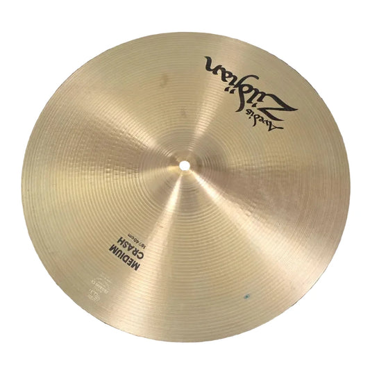 Used Zildjian A Medium Crash Cymbal 16 - Good - Drum Center Of Portsmouth