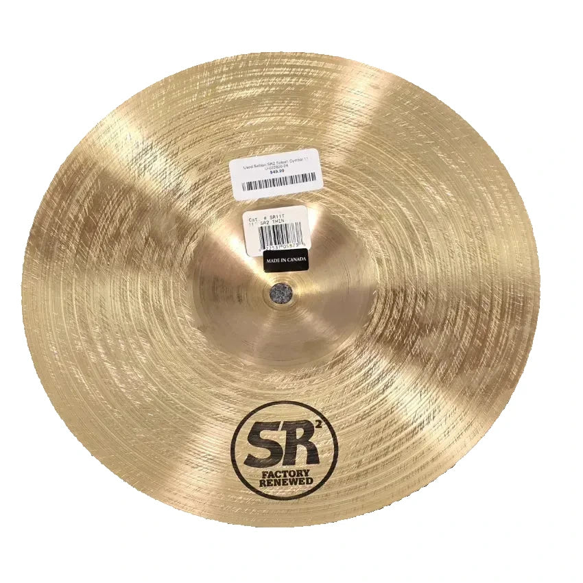 Used Sabian SR2 Splash Cymbal 11 - Very Good - Drum Center Of Portsmouth